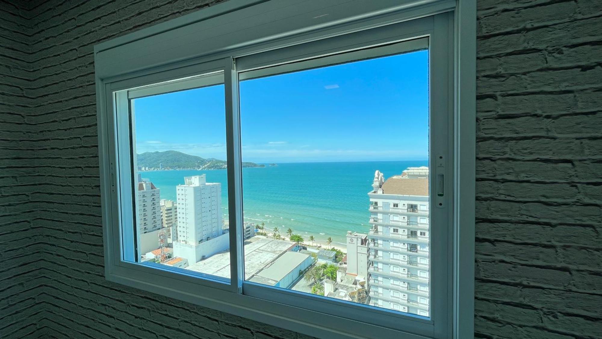 Cobertura Com Belissima Vista Para O Mar E Jacuzzi Itapema Buitenkant foto